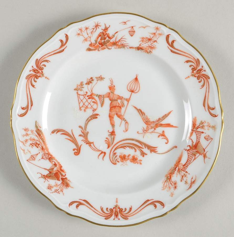 BOY4 (Gold Trim) Bread & Butter Plate by Georges Boyer-1