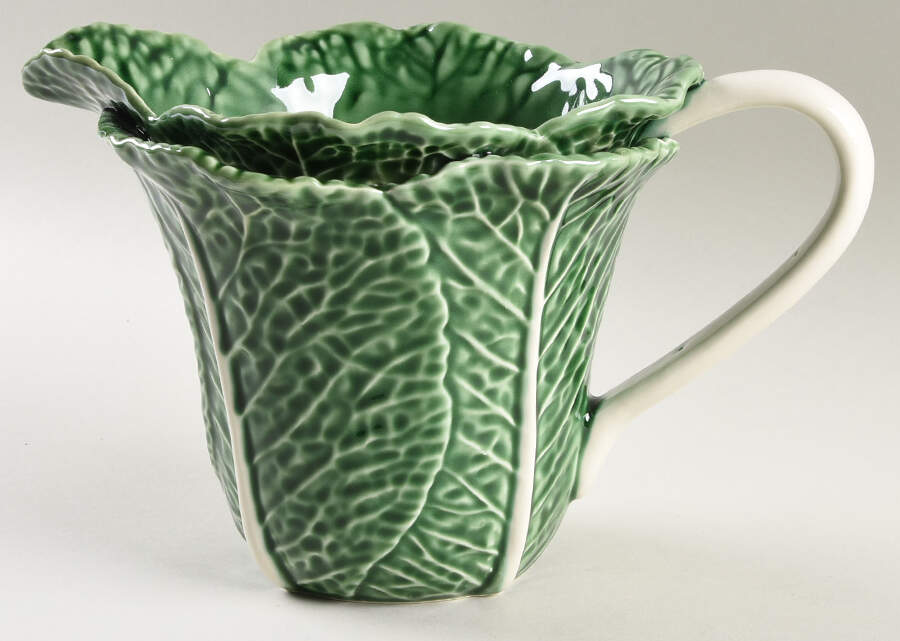 Cabbage Green 48 Oz Pitcher by Bordallo Pinheiro-1