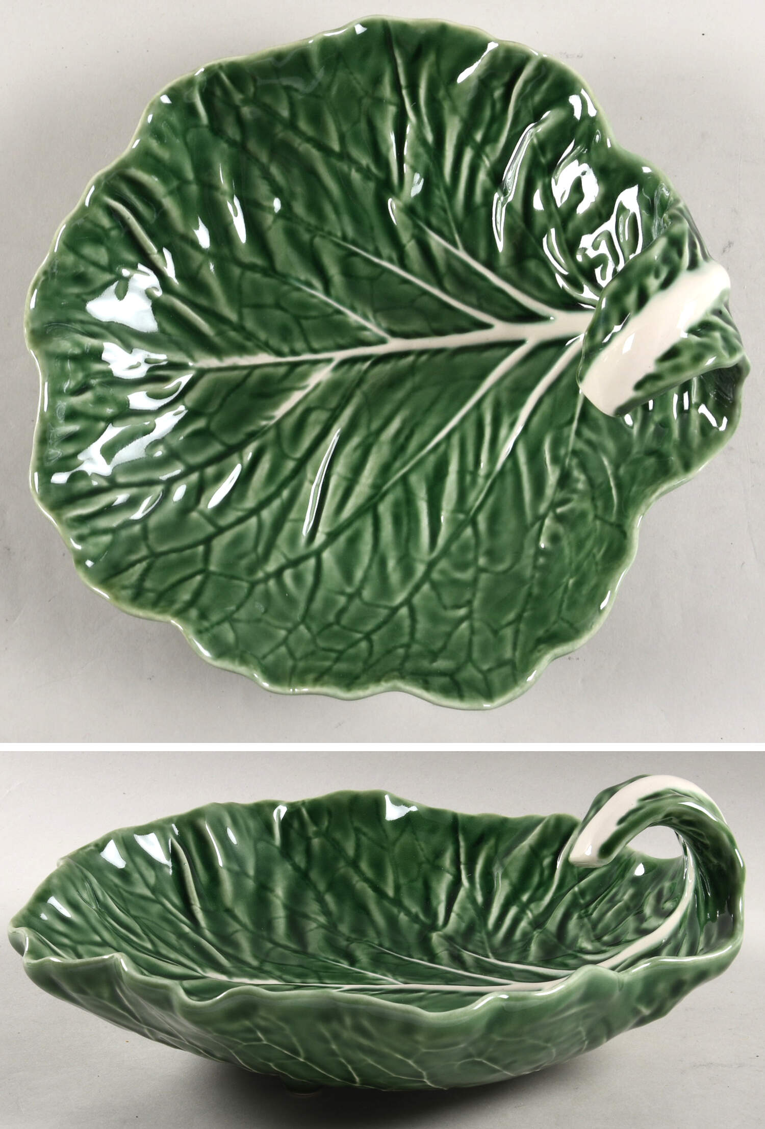 Cabbage Green Bon Bon by Bordallo Pinheiro-1