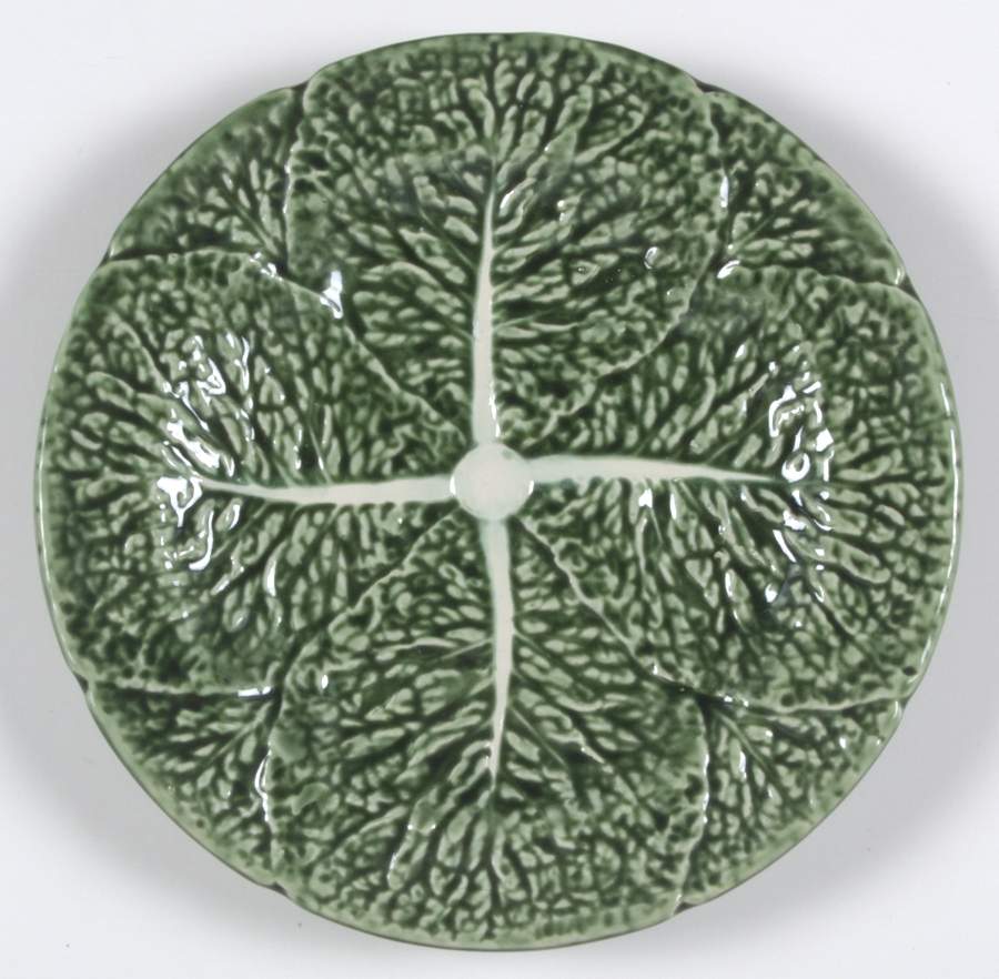 Cabbage Green Salad Plate by Bordallo Pinheiro-1