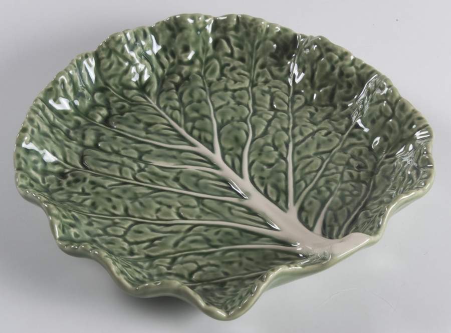 Cabbage Green Salad Plate by Bordallo Pinheiro-1