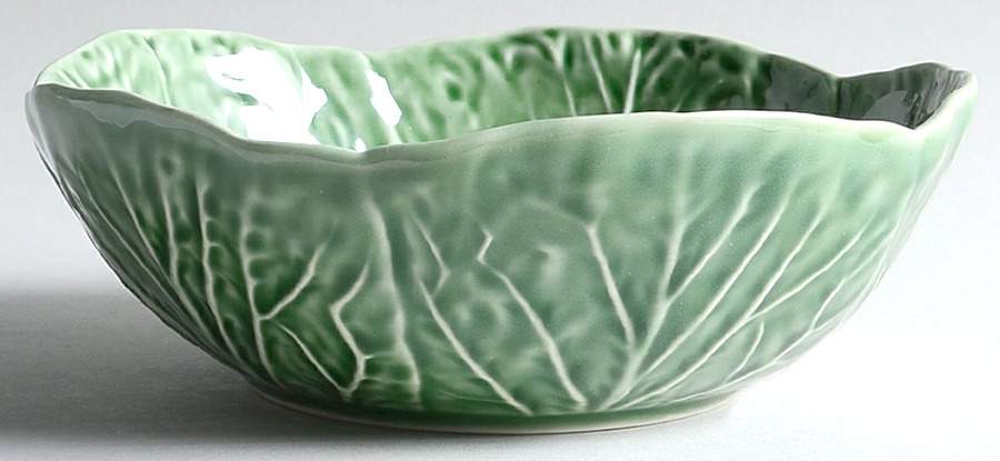 Cabbage Green Coupe Soup Bowl by Bordallo Pinheiro-1