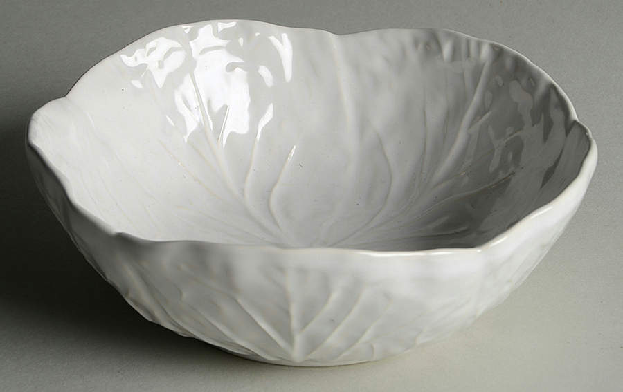 Cabbage White Coupe Cereal Bowl by Bordallo Pinheiro-1