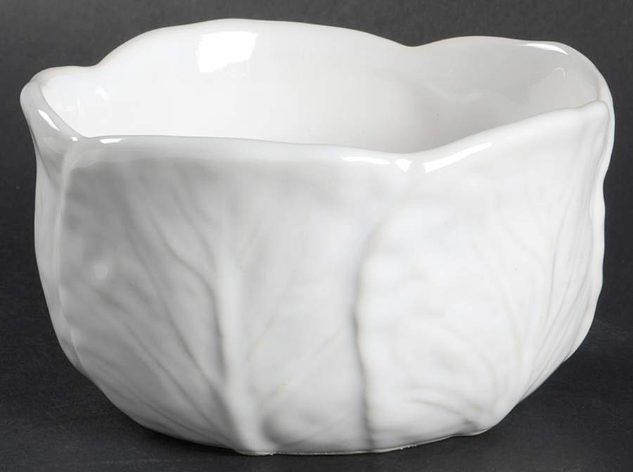 Cabbage White 4" All Purpose Bowl by Bordallo Pinheiro-1