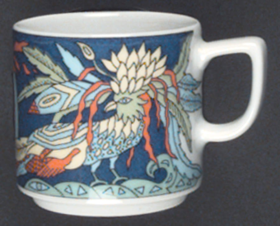 Fantasia Flat Demitasse Cup by Bopla (Switzerland)-1