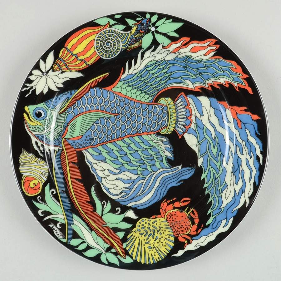 Fantasia Salad Plate by Bopla (Switzerland)-1