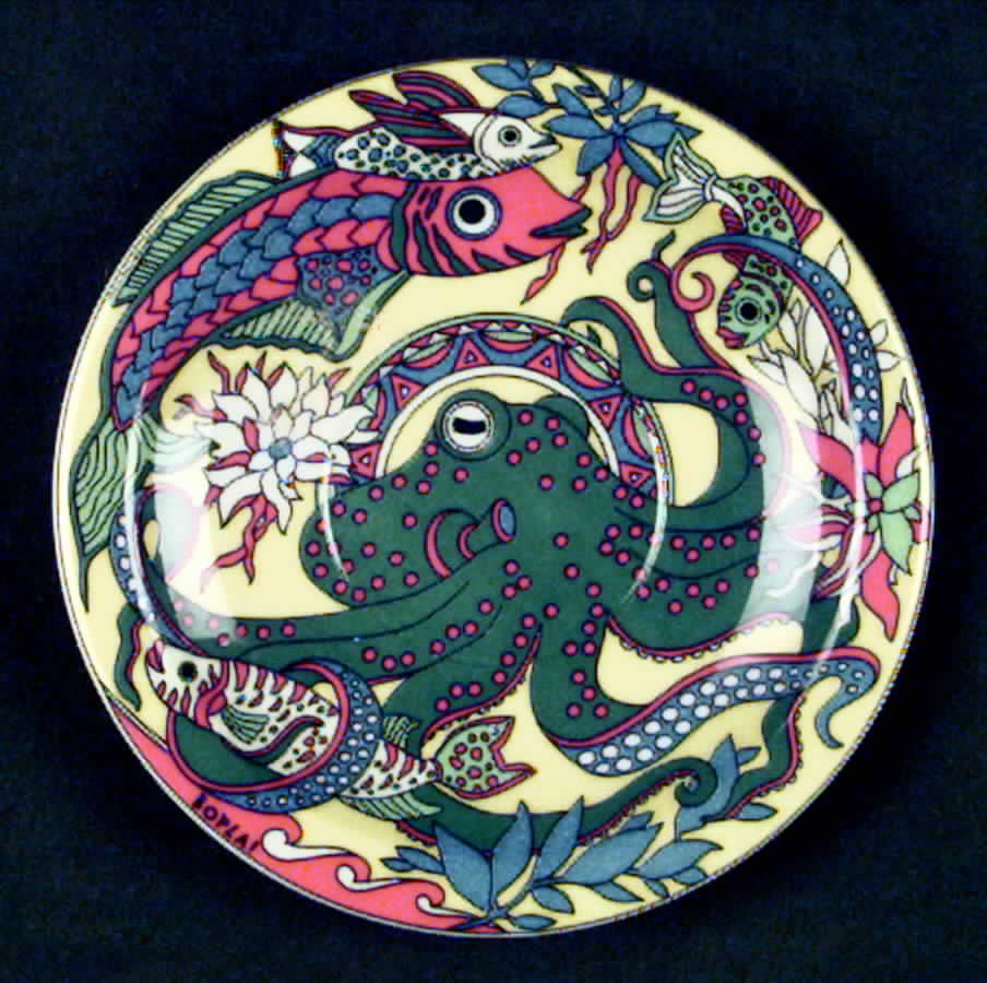 Fantasia Saucer for Flat Demitasse Cup by Bopla (Switzerland)-1