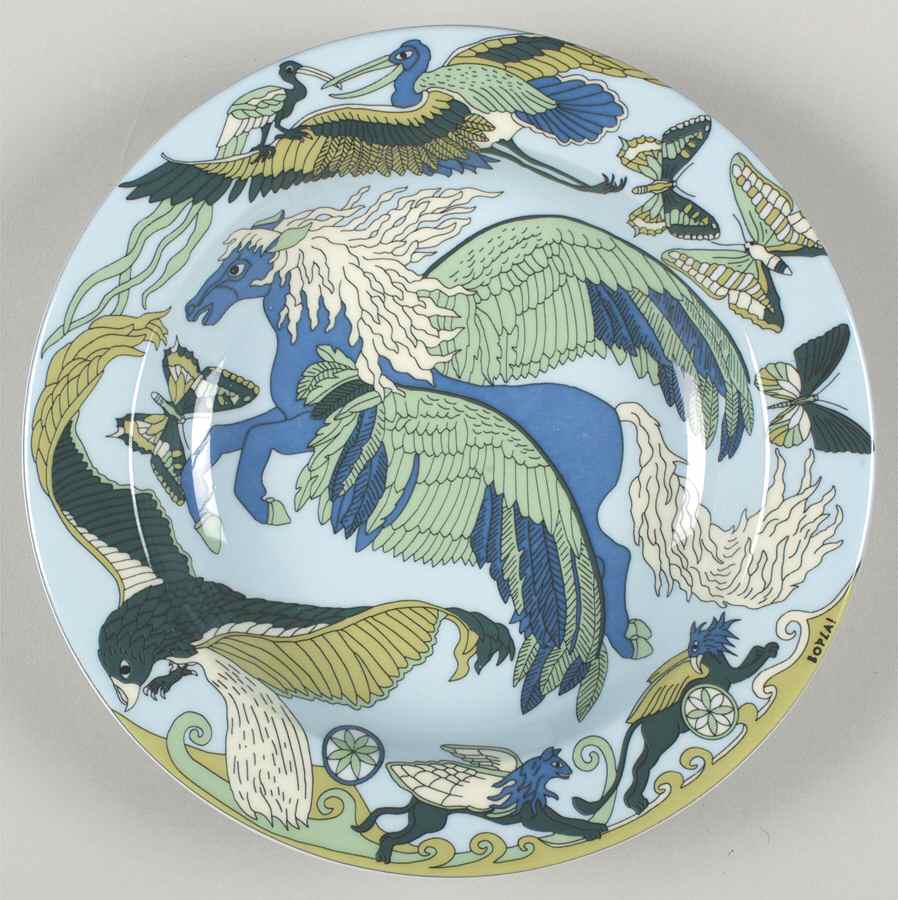 Fantasia Large Rim Soup Bowl by Bopla (Switzerland)-1