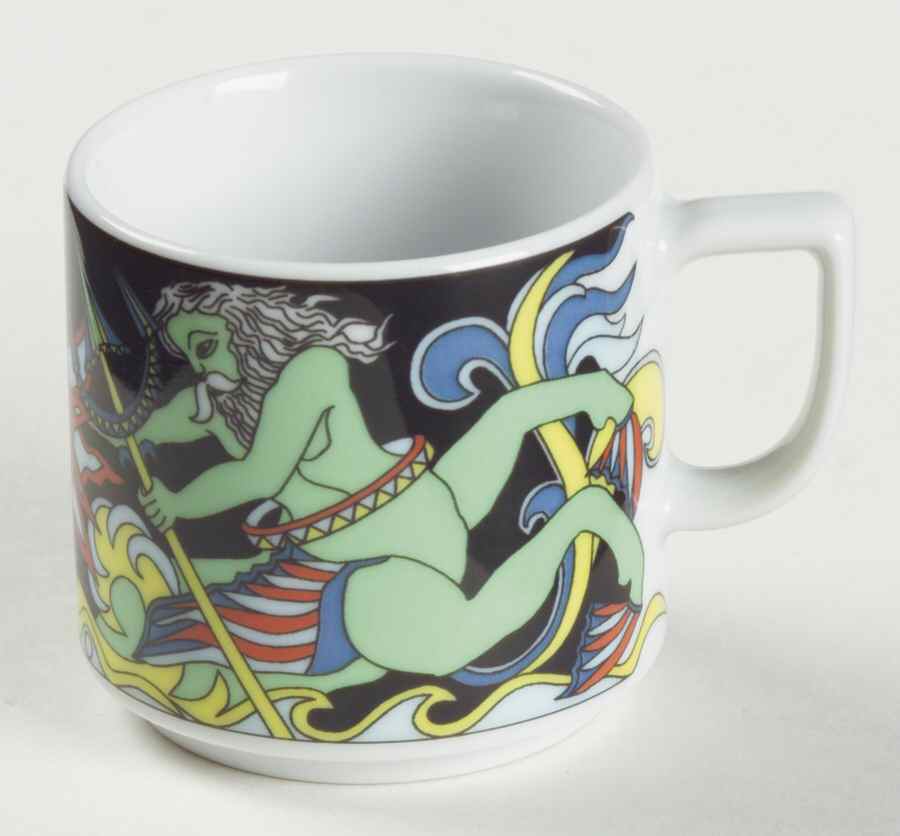 Fantasia Flat Demitasse Cup by Bopla (Switzerland)-1