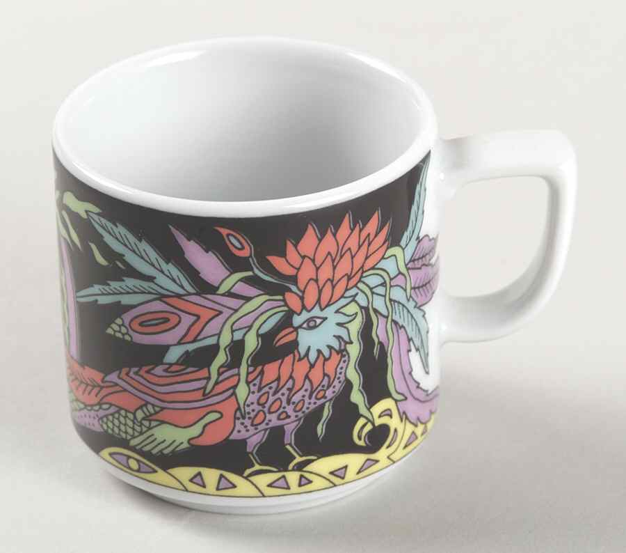 Fantasia Flat Demitasse Cup by Bopla (Switzerland)-1