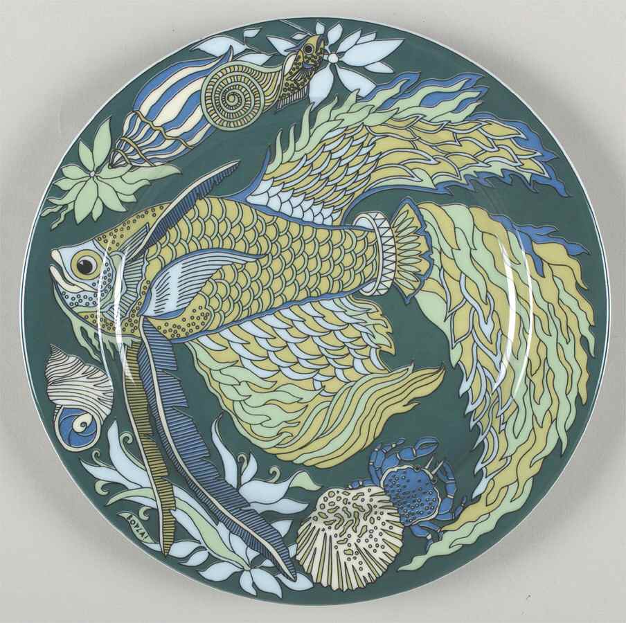 Fantasia Salad Plate by Bopla (Switzerland)-1