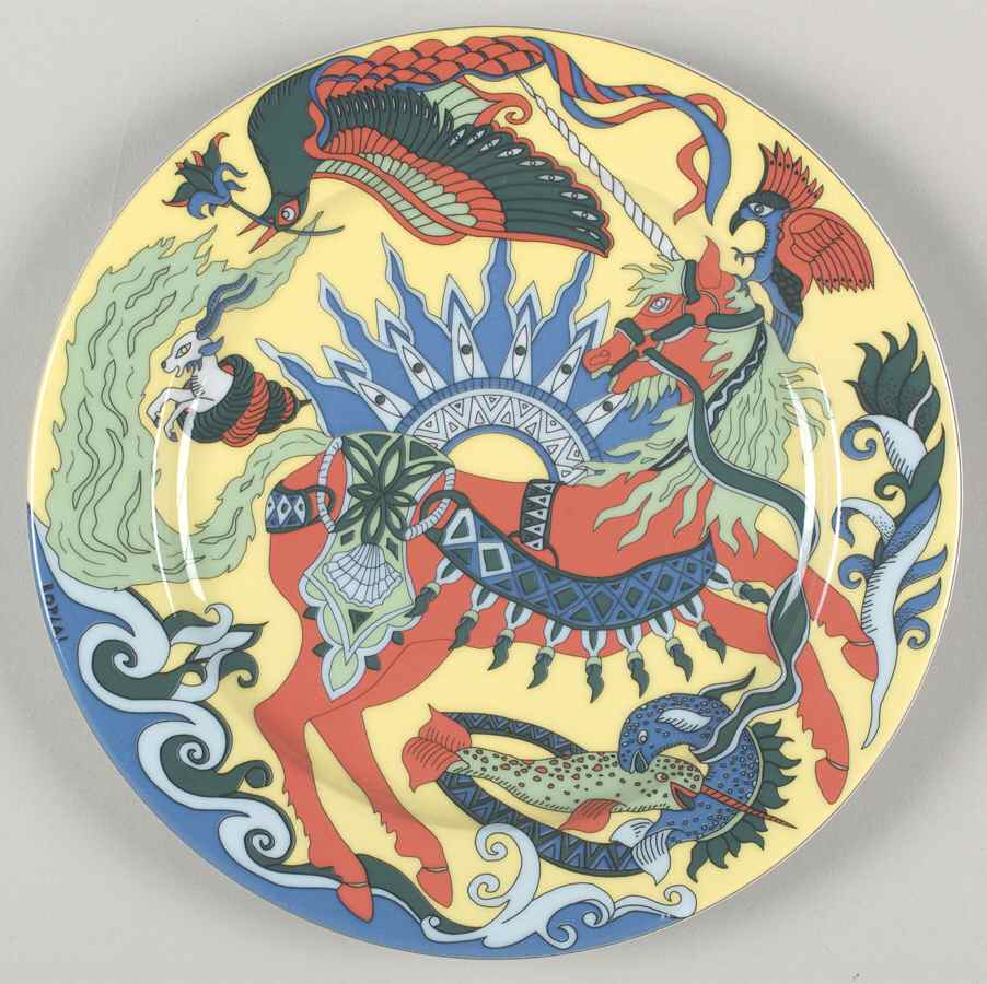 Fantasia Salad Plate by Bopla (Switzerland)-1
