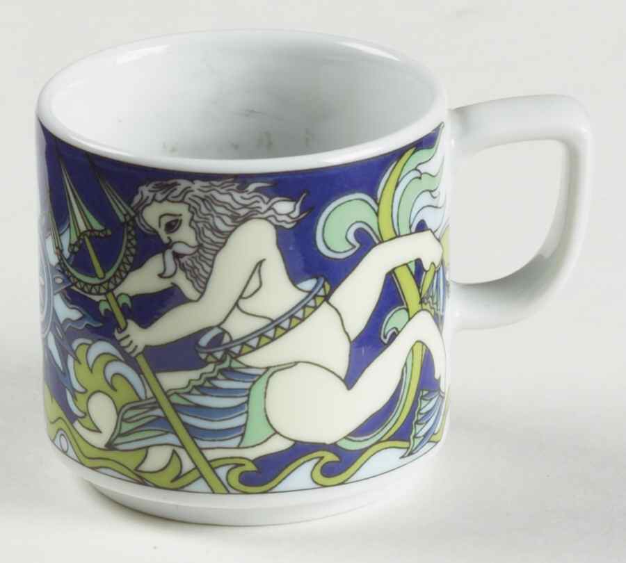Fantasia Flat Demitasse Cup by Bopla (Switzerland)-1