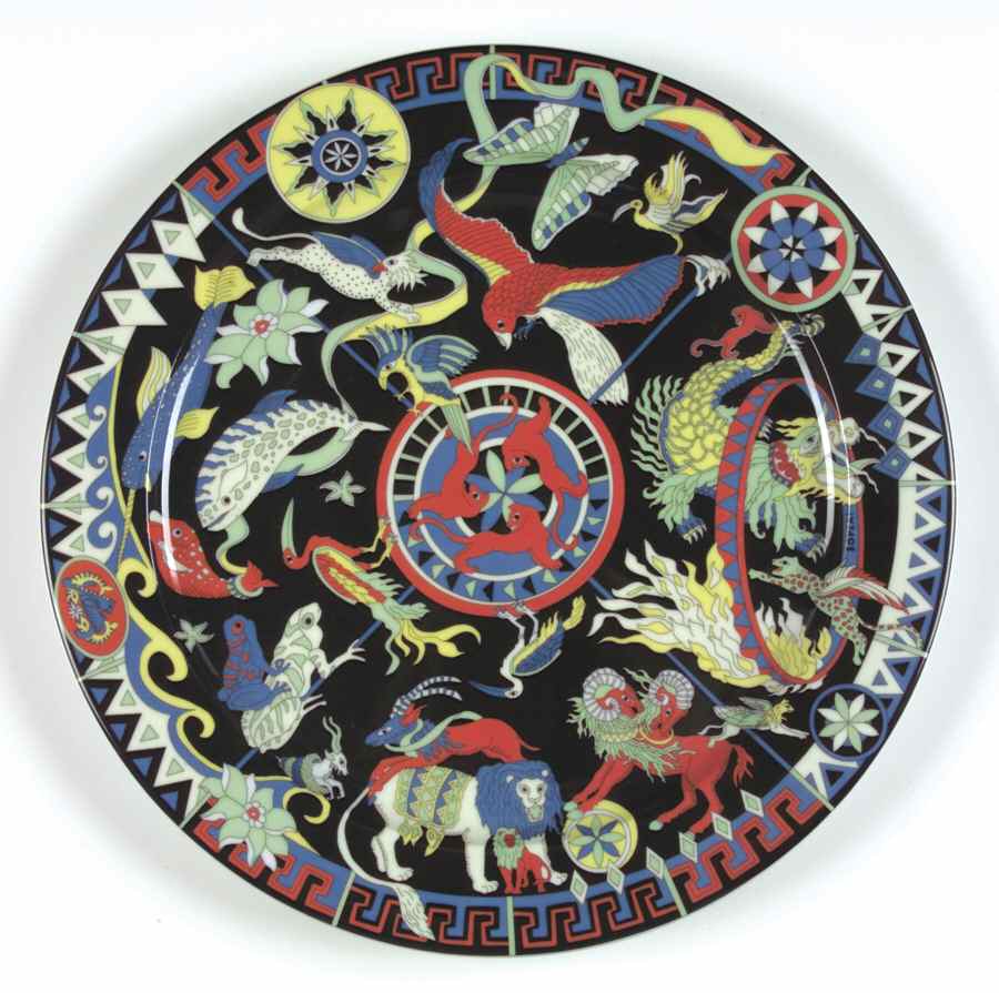 Fantasia 12" Chop Plate (Round Platter) by Bopla (Switzerland)-1