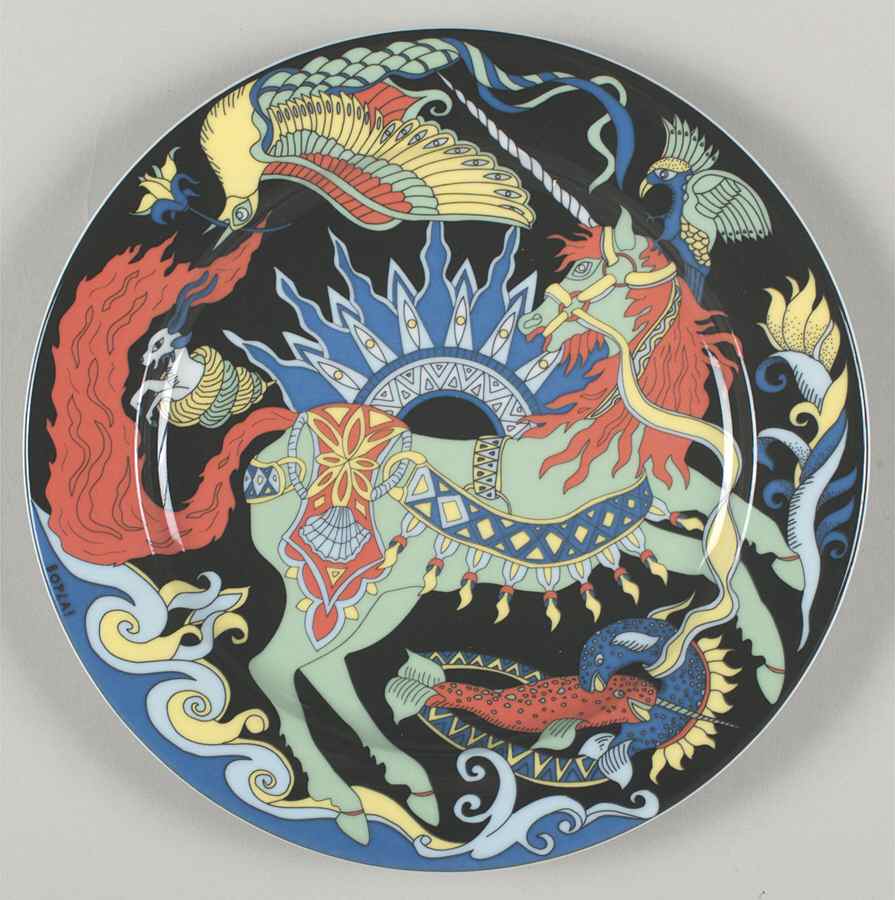 Fantasia Salad Plate by Bopla (Switzerland)-1