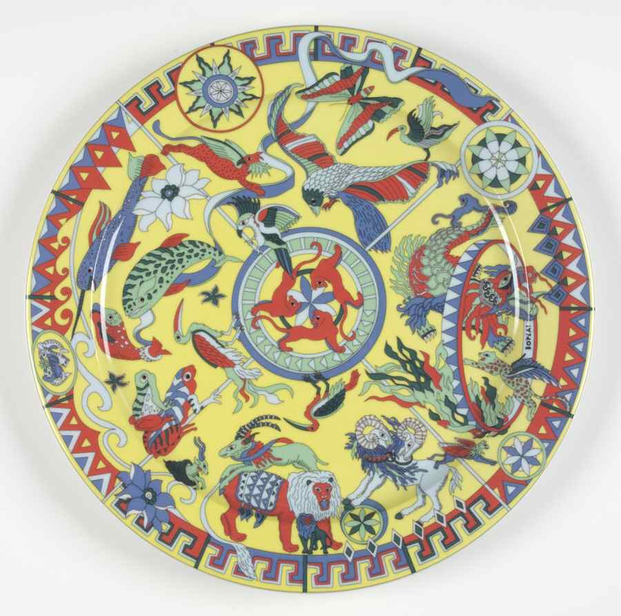 Fantasia 12" Chop Plate (Round Platter) by Bopla (Switzerland)-1