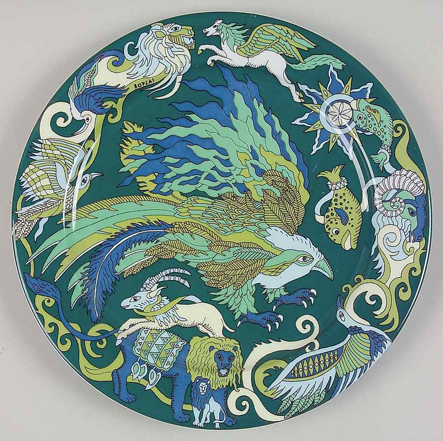 Fantasia Dinner Plate by Bopla (Switzerland)-1