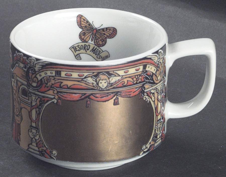 Gold Flat Cup by Bopla (Switzerland)-1