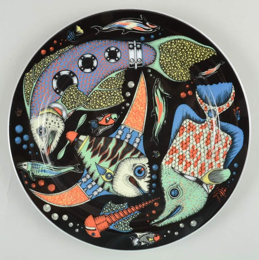 Paradise Dinner Plate by Bopla (Switzerland)-1