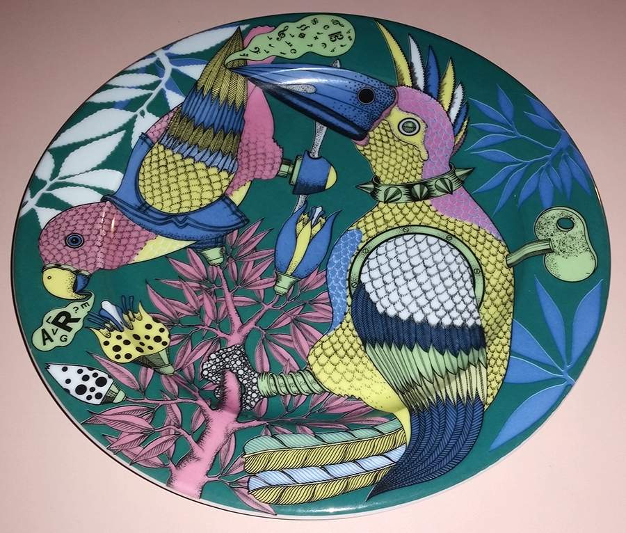 Paradise Salad Plate by Bopla (Switzerland)-1