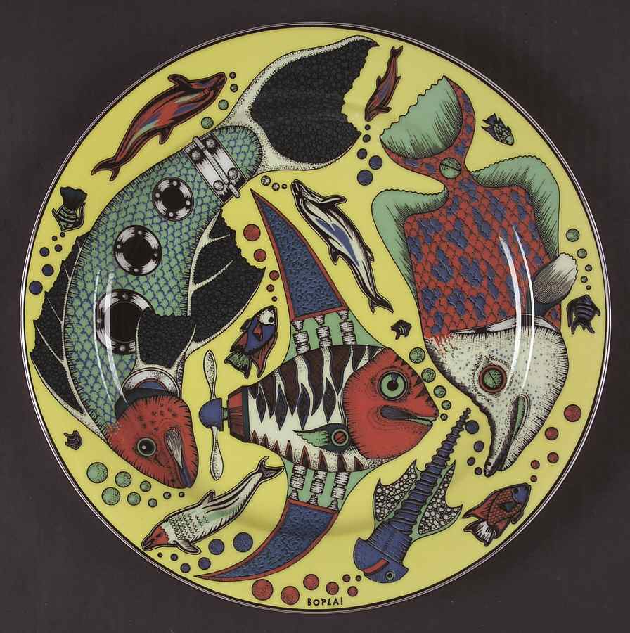 Paradise Dinner Plate by Bopla (Switzerland)-1
