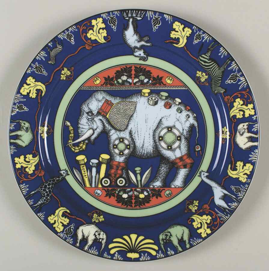 Paradise Dinner Plate by Bopla (Switzerland)-1