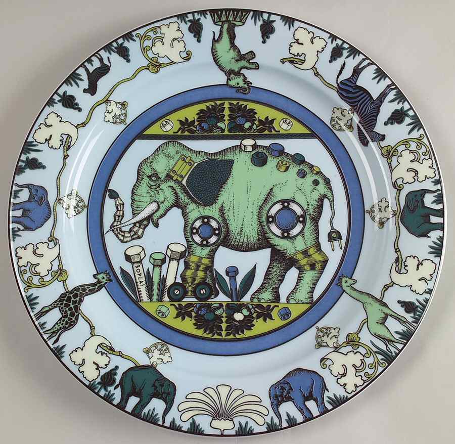 Paradise Dinner Plate by Bopla (Switzerland)-1