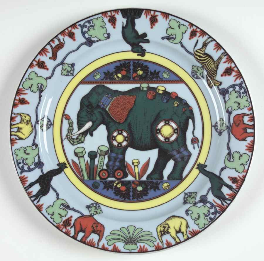Paradise Dinner Plate by Bopla (Switzerland)-1