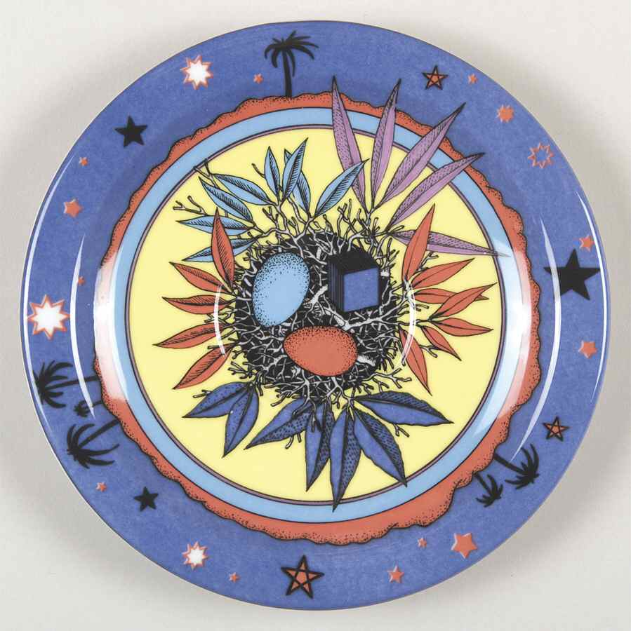 Paradise Saucer for Flat Cup by Bopla (Switzerland)-1