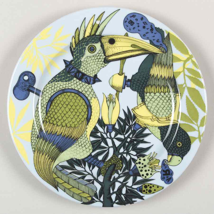 Paradise Salad Plate by Bopla (Switzerland)-1