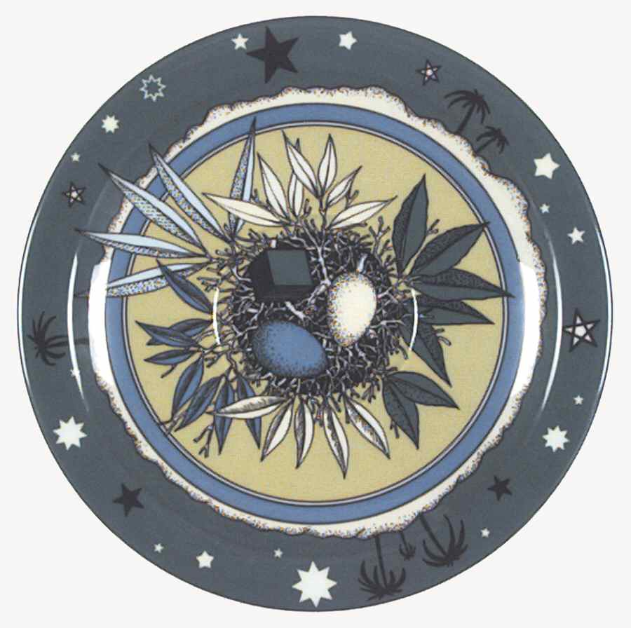 Paradise Saucer for Flat Cup by Bopla (Switzerland)-1