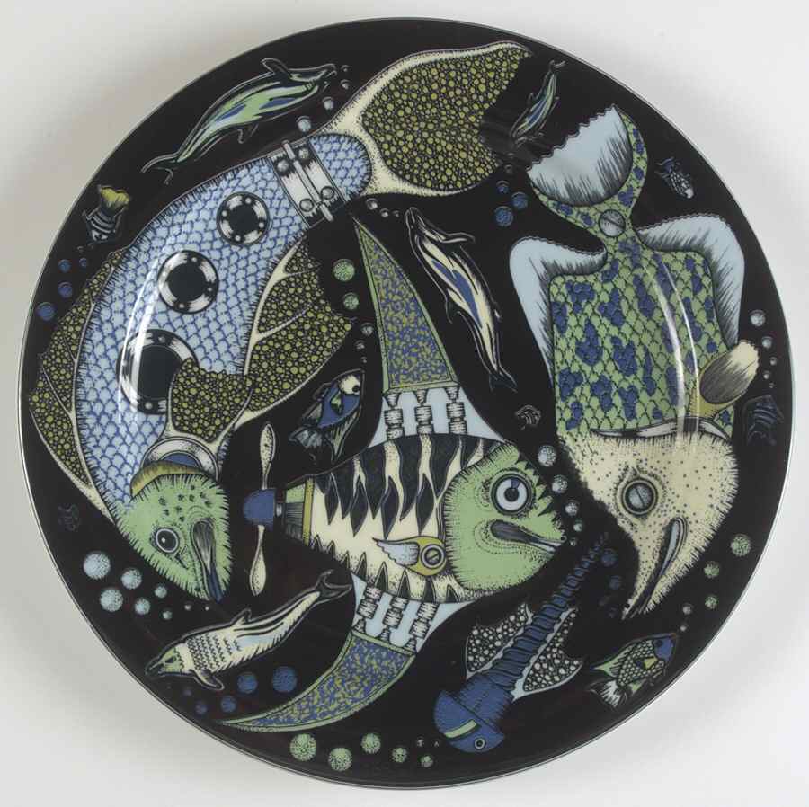 Paradise Dinner Plate by Bopla (Switzerland)-1