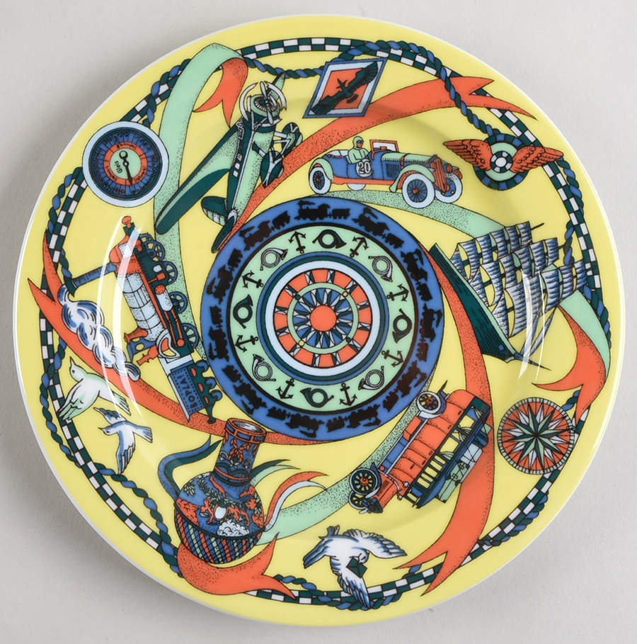 Voyage Salad Plate by Bopla (Switzerland)-1