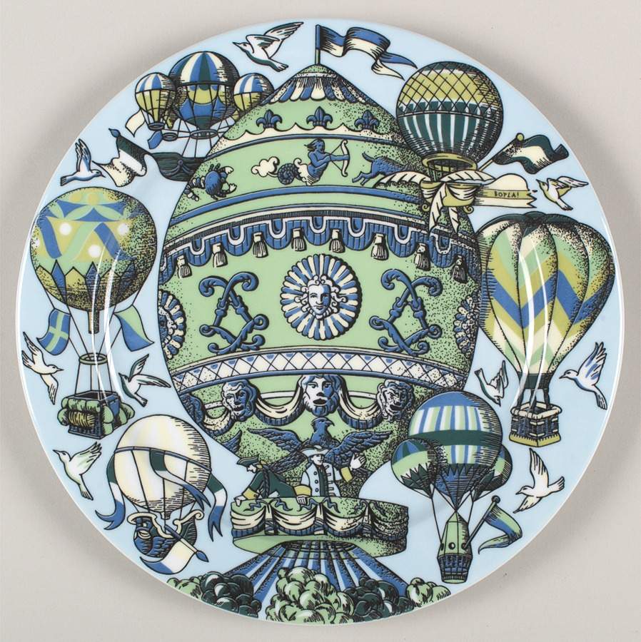 Voyage Dinner Plate by Bopla (Switzerland)-1