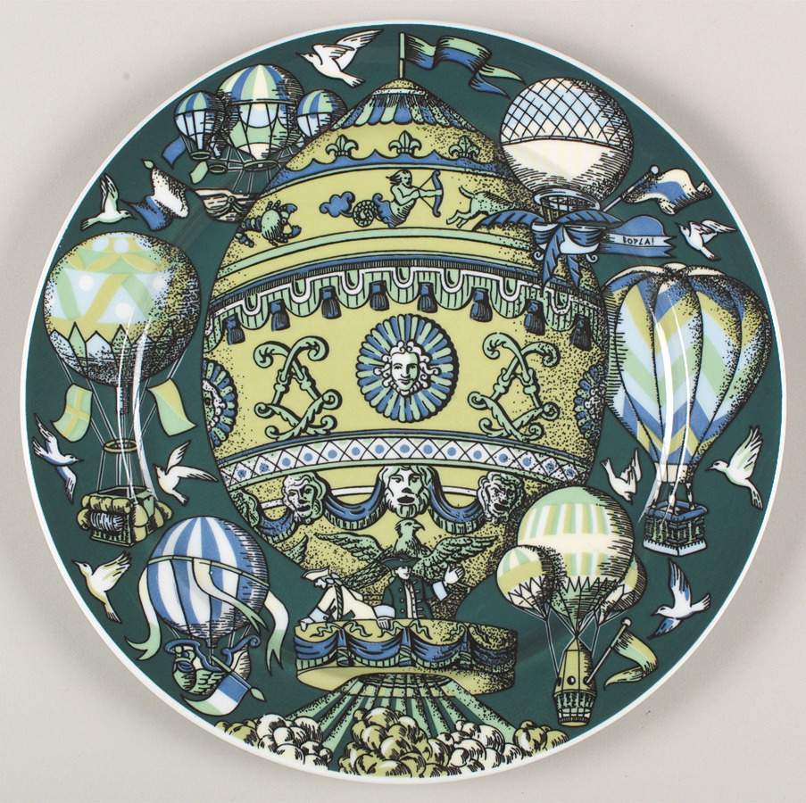 Voyage Dinner Plate by Bopla (Switzerland)-1
