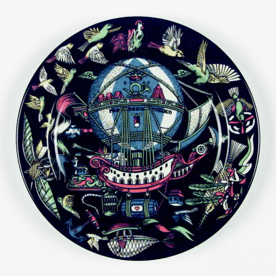 Voyage Salad Plate by Bopla (Switzerland)-1