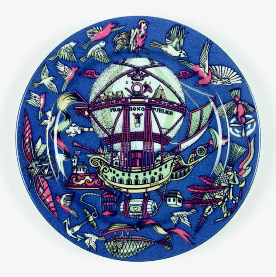 Voyage Salad Plate by Bopla (Switzerland)-1