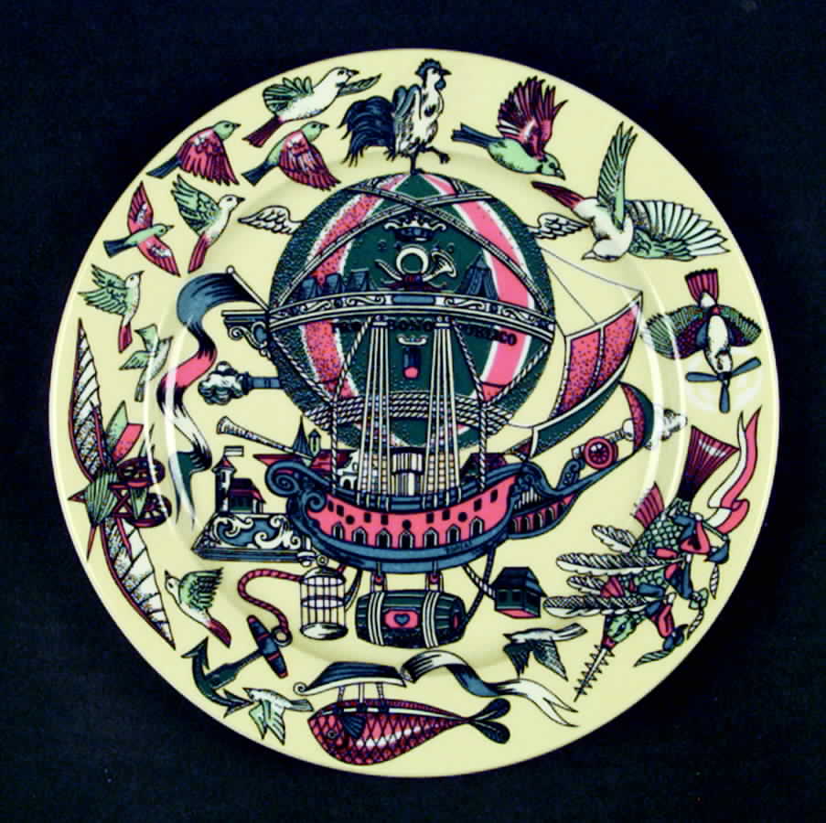 Voyage Salad Plate by Bopla (Switzerland)-1