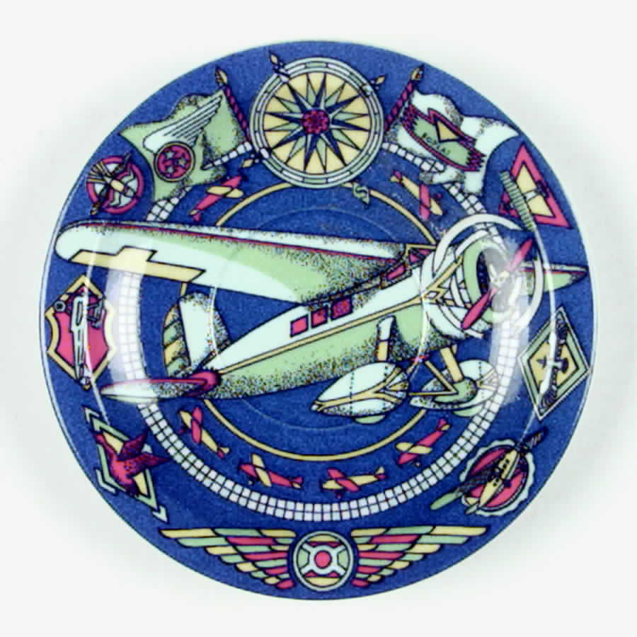 Voyage Saucer for Flat Demitasse Cup by Bopla (Switzerland)-1