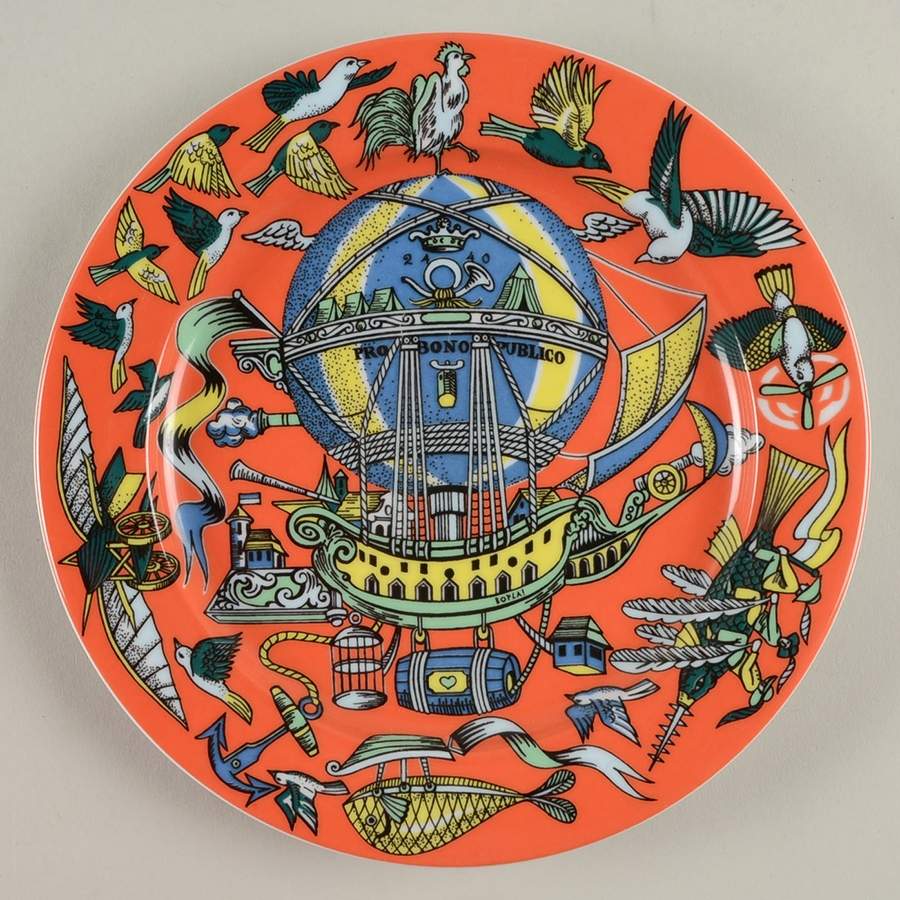 Voyage Salad Plate by Bopla (Switzerland)-1