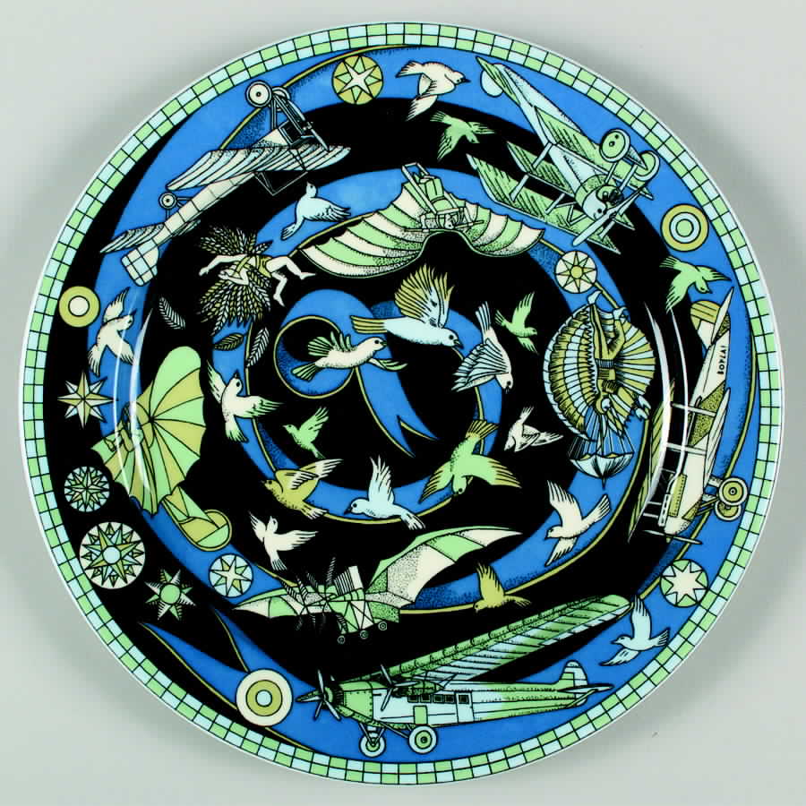 Voyage Dinner Plate by Bopla (Switzerland)-1