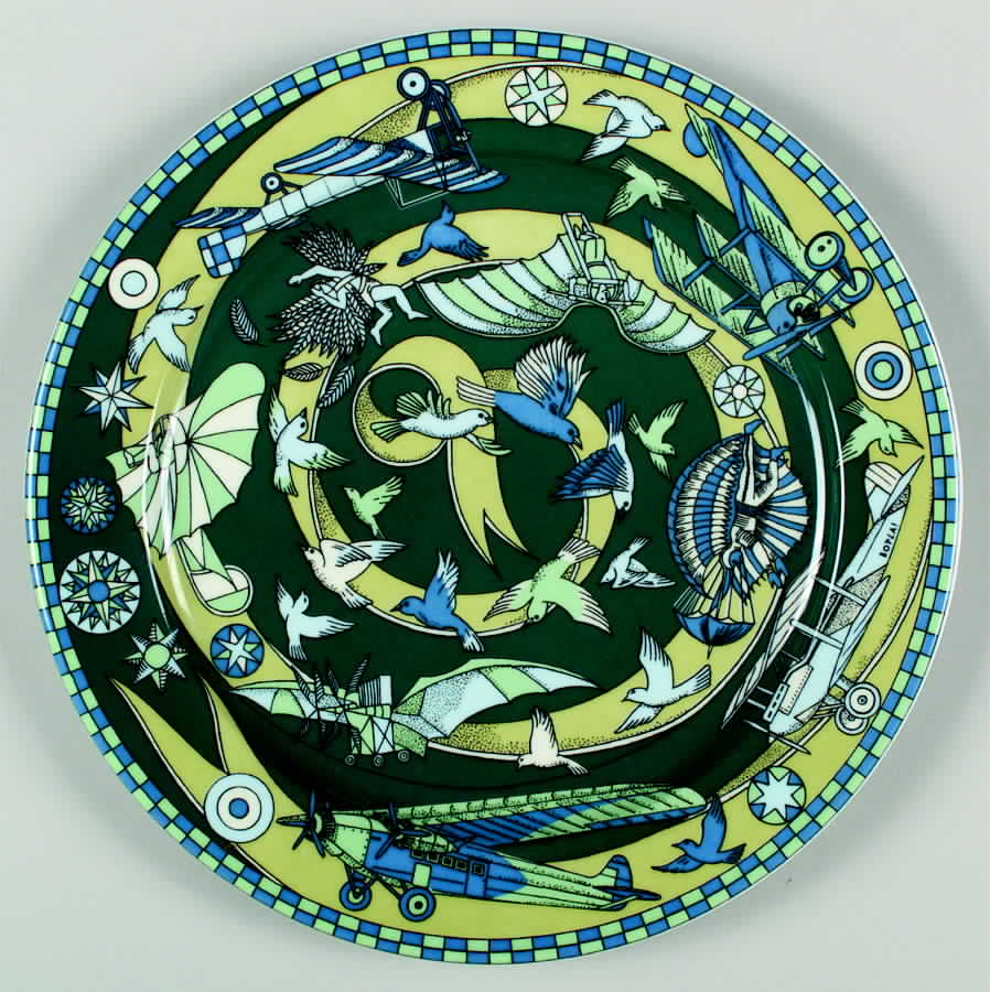 Voyage Dinner Plate by Bopla (Switzerland)-1
