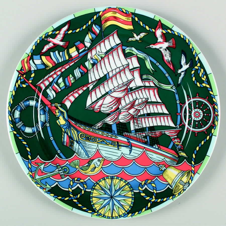Voyage Dinner Plate by Bopla (Switzerland)-1