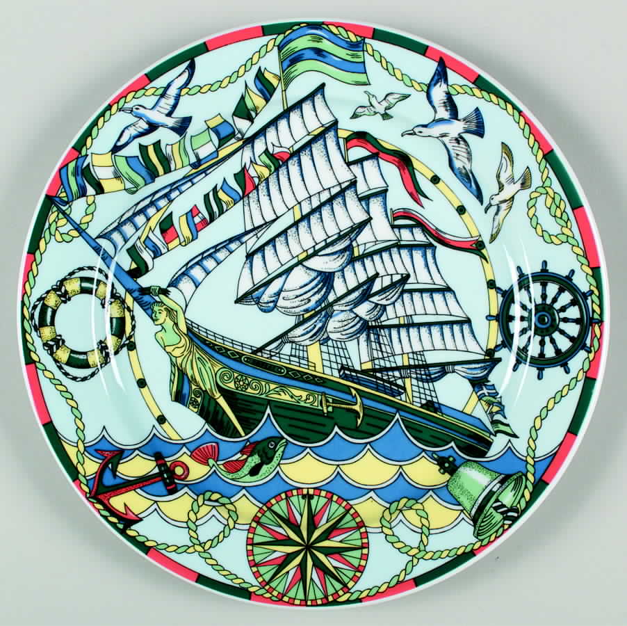 Voyage Dinner Plate by Bopla (Switzerland)-1