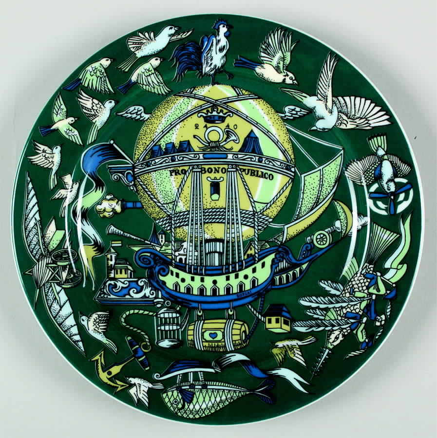 Voyage Salad Plate by Bopla (Switzerland)-1