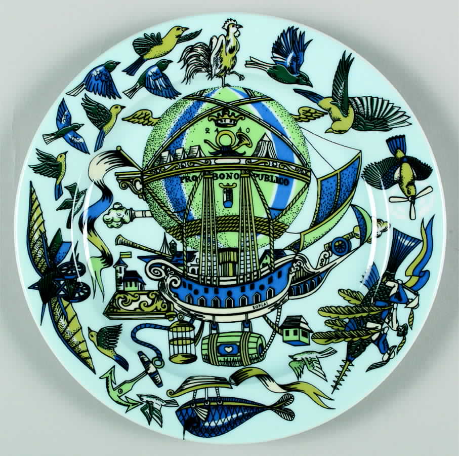 Voyage Salad Plate by Bopla (Switzerland)-1