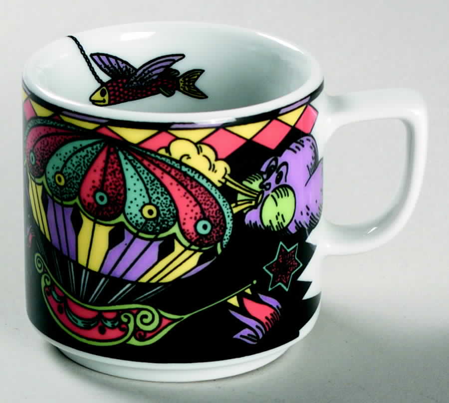 Voyage Flat Demitasse Cup by Bopla (Switzerland)-1