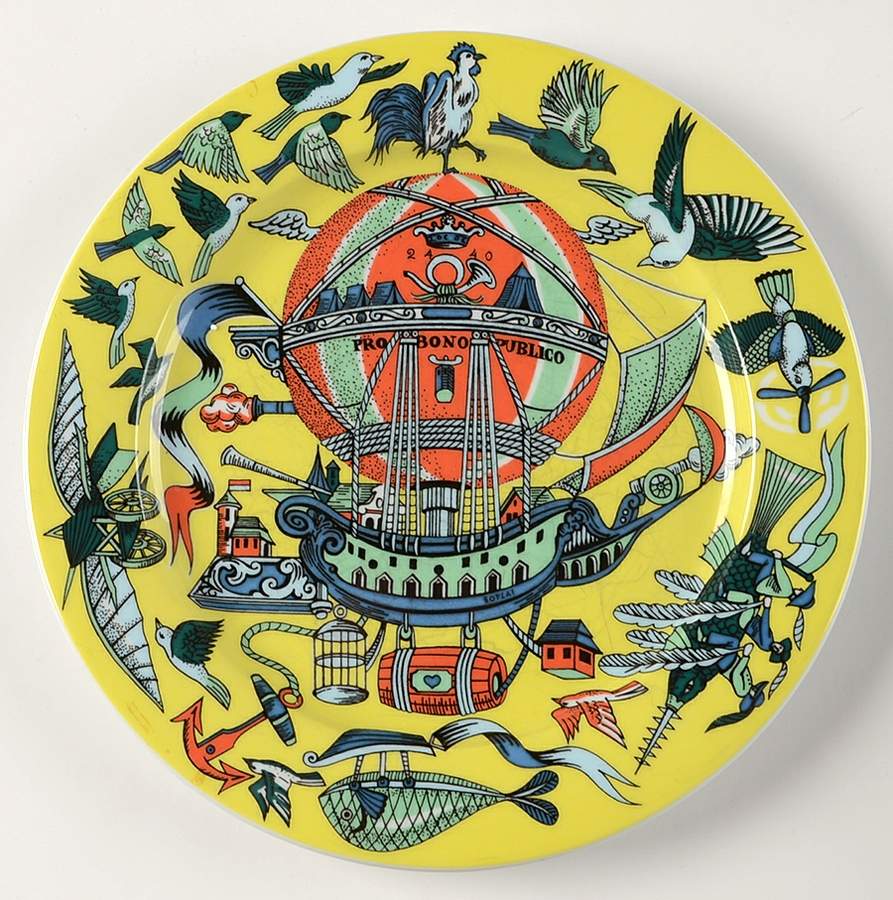 Voyage Salad Plate by Bopla (Switzerland)-1