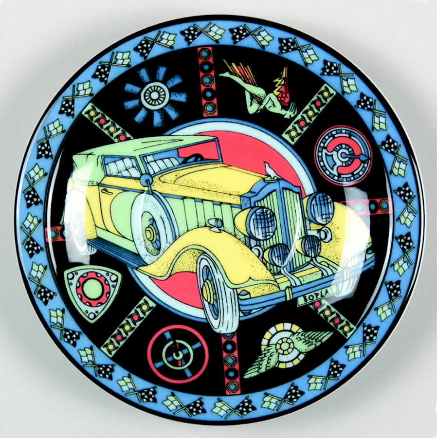 Voyage Saucer for Flat Demitasse Cup by Bopla (Switzerland)-1