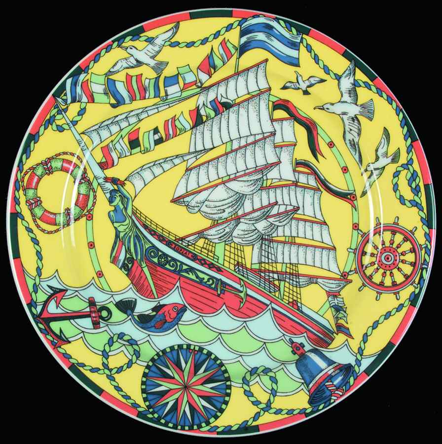 Voyage Dinner Plate by Bopla (Switzerland)-1